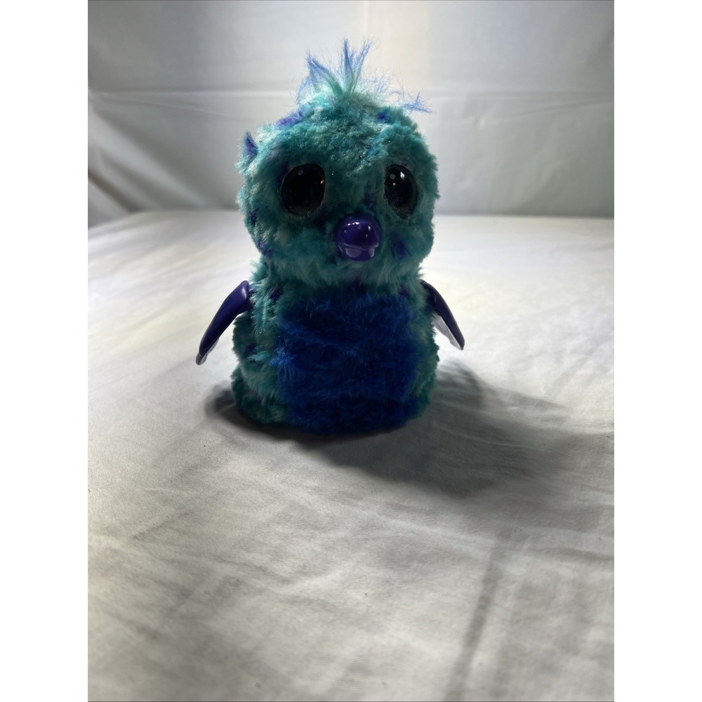 Spin Master Hatchimals Interactive 5" Pet Hatched Teal Blue Purple Tested Works
